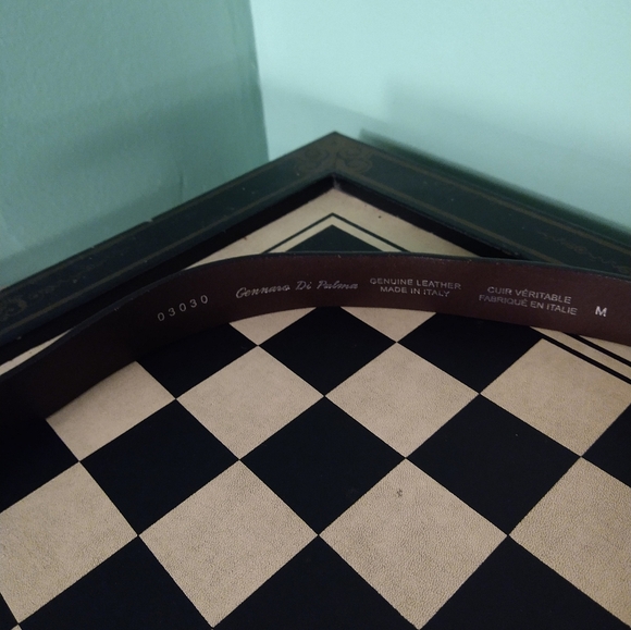 Size M genuine leather belt made in Italy - Picture 5 of 11